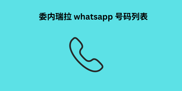 委内瑞拉 whatsapp 号码列表